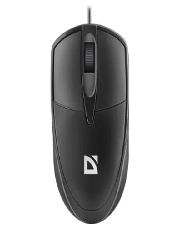 Мышь Defender Trace MB-989, USB, черный, 3btn+Roll